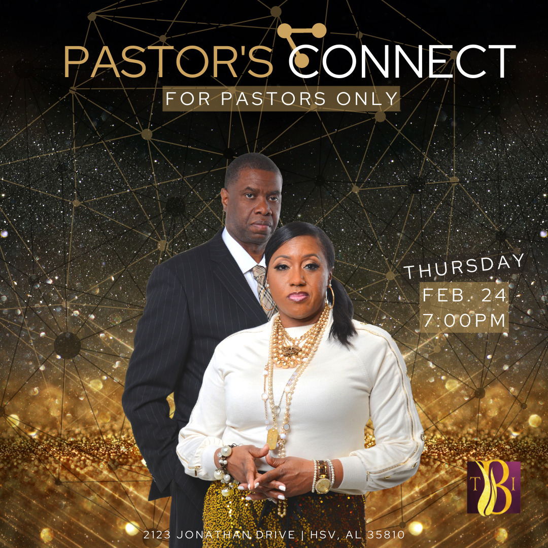 Pastor's Connect for Pastors Only Every last Thursday of the month